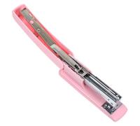 POPETPOP Agrafeuse Mini Multifonctionnelle Rose pour Bureau et Étudiants Agrafeuse Portable et pour Accessoires de Bureau et Salle de Classe