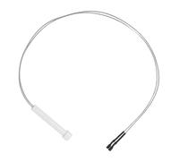 POPETPOP Aiguille Allumage Céramique Double Fil Remplacement pour Barbecue Gril à Gaz Brûleur Cuisine Foyer Four Kit Allumage