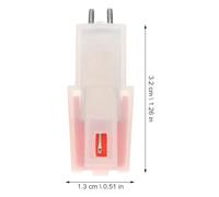 POPETPOP Aiguille de Remplacement pour Platine Vinyle Stéréo à Tête Magnétique Stylet Rotatif Compatible Phonographe et Tourne-disque Améliore la Qualité Sonore