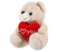 POPETPOP Aime Ours Peluche Cadeau De Saint-Valentin Jouet Peluche pour Filles Douce Grosse Ours