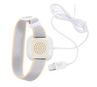 POPETPOP Alarme D'énurésie Nocturne Capteur D'urine Blanc, Sangle Flexible Et Clip Sécurisé, Alarme Forte Vibrations, Pour Bébés, Garçon Et Filles Et Personnes Âgées, Prévention Des Fuites Nocturnes