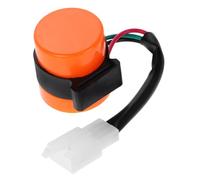 POPETPOP Ampoule Clignotant Électronique à LED Broches pour Relais de Clignotant Rond avec Sonore et Lumière Orange Haute Visibilité pour Sécurité Routière