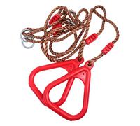 POPETPOP Anneaux de Gymnastique pour Garçon Fille Anneaux Descalade et Balançoire Fitness Jeu Dextérieur et Intérieur pour Garçon Fille Entraînement de Force et Coordination sans Perçage
