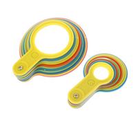 POPETPOP Anneaux De Mesure Des Fruits 25-60mm Et 60-110mm En Plastique, Règle Circulaire Pour Calibrage Précis, Outil De Mesure De Poire, Ensemble 2 Pièces Pour Tri Et Emballage Fruitier