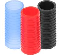 POPETPOP Anneaux en Silicone pour Manche de Saxophone Ténor 3pcs, Accessoires Confortables et Faciles à Installer, Compatibles Saxophone Alto et Soprano