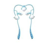 POPETPOP Appareil De Massage Cervical Manuel Portable à Boules Bleu Ciel Pour Détente Du Cou Et Soulagement Des Cervicales