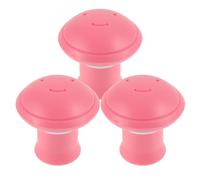 POPETPOP Appareil de Raffermissement du Visage 3 Pièces Rose, Outil D'exercice Buccal pour Réduire le Double Menton, Entraîneur Facial V-lift pour Tonifier et Affiner la Mâchoire, Soin