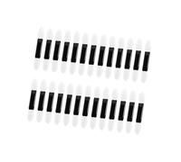 POPETPOP Applicateurs à Double Embout pour Fard à Paupières 100 Pièces Taille Standard Éponges Maquillage Yeux Femme Voyage Usage Quotidien
