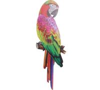 POPETPOP Applique Murale Décorative Oiseau en Fer Résistante la Décoloration, Artisanat Métallique Portable pour Décoration Intérieure et Extérieure