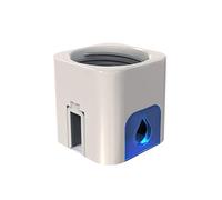 POPETPOP Aquarium Automatique - Remplissage de leau Aquarium Mini ATO System Poisson Tortue réservoir régulateur de Niveau deau sans câblage Robinet à Flotteur - Bleu