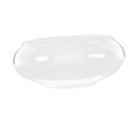 POPETPOP Aquarium en Verre pour Poissons Mini Aquarium Bol pour Poissons Réservoir De Plantes Vivantes Décoration Élégante pour La Maison