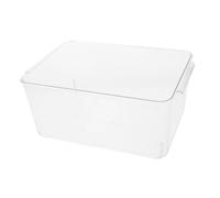 POPETPOP Aquarium Paysager Transparent Petit Aquarium Habitat pour Poissons Habitat pour Tortues Réservoir D'Enclos pour Crabes Bol À Poissons Incassable Réservoir D'Habitat De