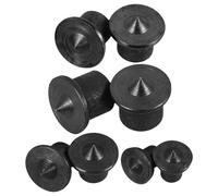 POPETPOP Assortiment de 8 Goujons en Acier Noir pour Menuiserie Centre de Perçage Précis pour Tenon Outil de Travail du Bois Accessoire de Positionnement pour Assemblages D’Armoires et