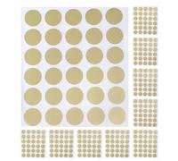 POPETPOP Autocollants en Papier 300 à Gratter Ronds Dorés Auto-adhésifs 300 Pièces, Couverture Forte pour Récompenses pour Événements D'entreprise et Programmes de Fidélité