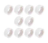 POPETPOP Autocollants pour Application Précise 10 Rouleaux en Papier Adhésif Blanc pour Godets de Colle à Greffer D'extensions de Cils Usage Professionnel et Personnel
