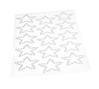 POPETPOP Autocollants Strass Pour Visage 6.1 x 3.7 Pouces Autocollants Décoratifs Étoile Pour Fêtes Et Embellissement Des Ongles