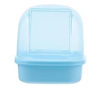 POPETPOP Bac à Sable Maintien d'un Plastique pour Hamster Design Compact, Bain de Sable et Sauna pour Petits Animaux comme Hamsters et Écureuils