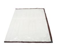 POPETPOP Bâche Transparente pour Patio, PE Épais, Bords Renforcés et | Surface Translucide, Couche Imperméable Uniforme, Installation Facile, Usage Extérieur, Format 6,6x10 Pieds