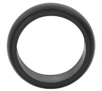 POPETPOP Bague Silicone en Silicone Noir, Anneau Cool pour Hommes Musiciens