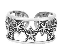 POPETPOP Bague Vintage Étoile Décorative pour Femmes Anneau Ajouté avec Motif Découpé pour et Événements Spéciaux