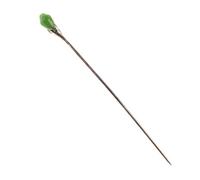 POPETPOP Baguette à Cheveux Minimaliste Argentée Simple Chignon Épingle à Cheveux de Mariée Femme Quotidienne Accessoire Vintage