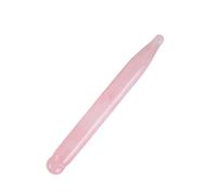 POPETPOP Baguette De Massage Quartz Rose Bâton De Massage Jade Naturel Bâton De Gua Sha Cristal Naturel