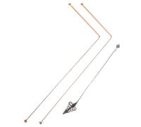 POPETPOP Baguettes de Sourcier en Laiton Pratiques et Faciles à Transporter pour Chasse aux Fantômes et Radiesthésie, Kit Spirituel 1 Set Polyvalent Couleur Aléatoire