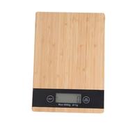 POPETPOP Balance Cuisine Électronique avec Plateau Affichage LCD Rétroéclairé Pesée Précise Lb et Portable sans Pile pour Aliments et Café