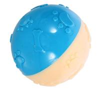 POPETPOP Balle à Mâcher Interactive pour Chiots Jouet Squeaky pour Dentifrice Divertissement pour Chiens De Toutes