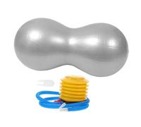 POPETPOP Balle de Massage Forme de Cacahuète PVC Épaissie pour Yoga Fitness avec Pompe Gonfleur Renforce Muscles et Soulage Douleurs Exercices et Rééducation