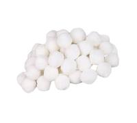 POPETPOP Balles de Nettoyage Filtrantes pour Piscine 500g - Boules de Fibres Légères Réutilisables - Filtration Sable pour Entretien Piscine Spa et Bassins