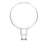 POPETPOP Ballon à Ébullition Portable 1000 Ml en Verre Borosilicaté, Flacon à Fond Rond Léger et Compact pour Expériences de Chimie en Laboratoire