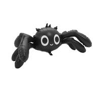 POPETPOP Ballon Géant Araignée Halloween Ballon Aluminium Noir Gonflable Décoration Effrayante pour Fête Accessoires Photo et Ambiance Effrayante