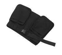 POPETPOP Banane Multifonction Réglable avec Multiples Poches Ceinture Confortable et Respirante pour Jardinage et Activités Outdoor Noir Unisexe