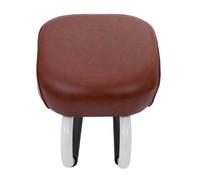 POPETPOP Banc de Prière Ergonomique Rembourré Antidérapant Tabouret de Contemplation Portable en Bois Marron Siège à Genoux Confortable pour Yoga Prière et Voyage Support pour Posture