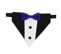 POPETPOP Bandana Triangle Absorbant pour Chien Moyen et Grand Foulard Chic pour Gérer la Salivation Accessoire Mode Printemps-Automne pour Animaux Élégants