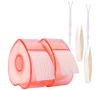 POPETPOP Bande Adhésive pour Paupières en Dentelle 2 Rouleaux Accessoires Pince à Épiler et Fourchette, Ruban Adhésif pour Paupières Féminines Usage Personnel ou Partage