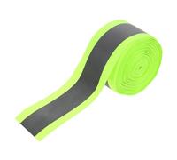 POPETPOP Bande de sécurité Fluorescente 5 cm x 3 m à Coudre, Ruban réfléchissant pour vêtements, imperméable et Tenue de Travail, Vert, 1 Rouleau