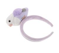 POPETPOP Bandeau Cheveux Perroquet Kawaii Léger et Confortable Accessoire Animal Cartoon pour Fête Halloween Cosplay et Anniversaire Adultes et Garçon Fille