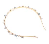 POPETPOP Bandeau de Plage en Perles Étoile de Mer, Serrage-tête Fin Cristal et Perles pour Mariée, Accessoire Cheveux Sirène Léger et Élégant, 1 Pièce pour Cérémonie et Soirée