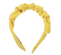 POPETPOP Bandeau Large pour Femmes Style Uni Chic Serre-tête Plissé Multi-usage pour Maquillage et Sport Accessoire Cheveux Élégant et Antidérapant