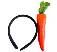 POPETPOP Bandeau Ne Tombe Pas Facilement Carotte en Éponge et Tissu Confortable Accessoire Cheveux Cartoon et Mignon pour Filles et Femmes pour Fête et Carnaval