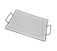 POPETPOP Barbecue Portable Acier Inoxydable Maille Fine Antiadhésive pour Camping et Barbecue Extérieur