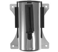 POPETPOP Barrière de Sécurité Murale en Acier Inoxydable 2 M, Ceinture Rétractable pour Contrôle des Foules et Gestion de Files D'attente, Résistance Élevée et Fixation Murale Fiable