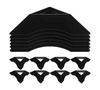 POPETPOP Base de Jeu pour Cubes Triangulaires Lot de 20, Support Plastique Solide, Trépied Stable pour Cubes Puzzle, Présentoir pour Collection et Espace de Travail