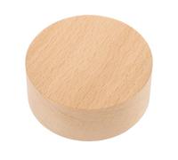 POPETPOP Base Ronde en Bois Accessoire Pratique Facile à Transporter Ranger pour Boîte à Musique DIY pour Artisanat et Boutique Café