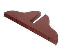 POPETPOP Base Stable pour Cloison de Séparation Rouge Ouvertures Support pour Écran de Robustes pour Cloisons de Salon Bureau et Hôtel