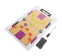 POPETPOP Basketball Clipboard PVC Solide Effaçable Planification Stratégique pour Entraîneurs Accessoire Basket Durable et Portable Couleur Aléatoire Couleur Aléatoire