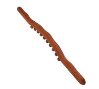 POPETPOP Bâton De Massage En Bois Massif à 10 Perles│taille Moyenne│outil De Massage Manuel Gua Sha│rouleau à Pâtisserie De Massage│relaxation Musculaire Corps Entier│usage Sport Et Détente