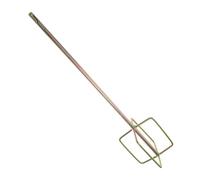 POPETPOP Bâtonnet de Mélange de Peinture en Acier Solide pour Perceuse, Facile à Utiliser, Accessoire Portable pour Bétonnière et Malaxeur Enduit Réutilisable